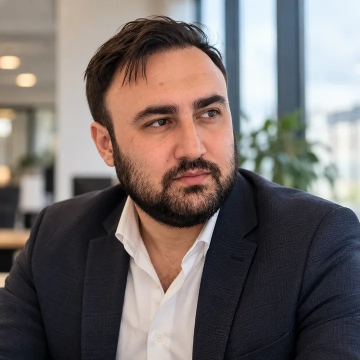 Portrait de Kanan Nuri, fondateur de Cresventum Studios
